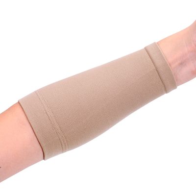 1Pcs Black/Skin Color Forearm Tattoo Cover Up Bands Compression Sleeves UV Protection (1Pcs, Skin M)