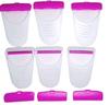 N M Z Women'S Razor Blade Hair Removal Disposable Blades 6 Pieces Safty Stainless Blade Wet Use Shaving Razor view 4