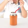 Reusable Silicone Straws for Toddlers & Kids - 6 pcs Flexible Short Drink 6.7" Straws for 6-12 oz Yeti/Rtic/Ozark Tumblers & 2 Cleaning Brushes - BPA Free, no Rubber Tast view 3
