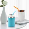 Reusable Silicone Straws for Toddlers & Kids - 6 pcs Flexible Short Drink 6.7" Straws for 6-12 oz Yeti/Rtic/Ozark Tumblers & 2 Cleaning Brushes - BPA Free, no Rubber Tast view 4