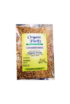 Organic Purify Coriander Seeds 900gm - Dhaniya Seeds