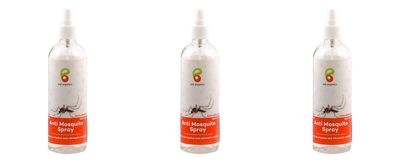 Pai Organics Anti Mosquito Spray, Certified Organic with Herbal extracts. (300 ML)
