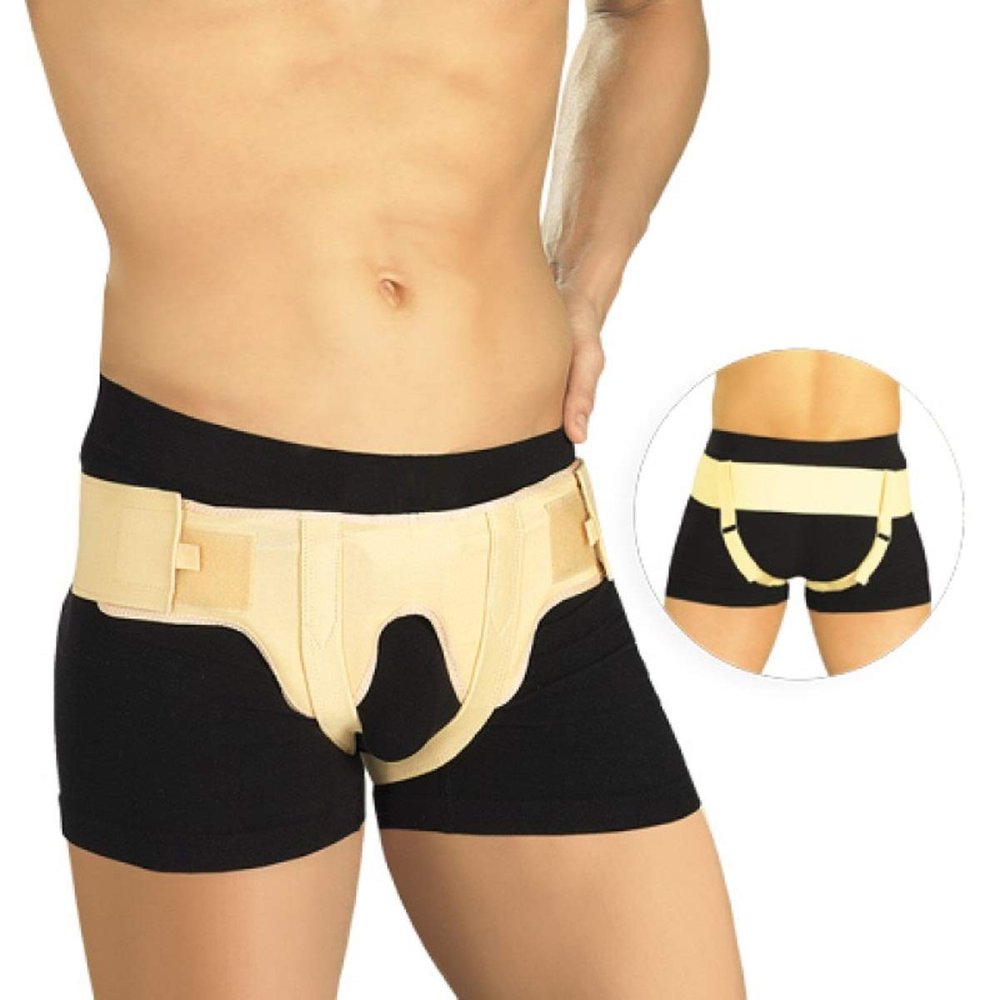 Hernia Belt Support Truss with Special Double Foam Pads (M)