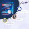 ATOMIC Dishwasher Starter [Combo Pack OF 3]- Dishwasher Detergent 3 X 900 GM, Salt 3 X 900 GM, Atomic Rinse Aid for Dishwasher Liquid - 3 X 400ml view 3