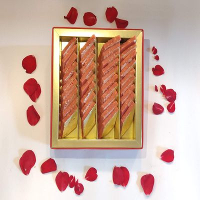 Ghasitarams Rose Kaju Katli - 350g