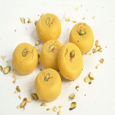 Punjabi Ghasitaram's Special Kesari Kaju Peda - 200g