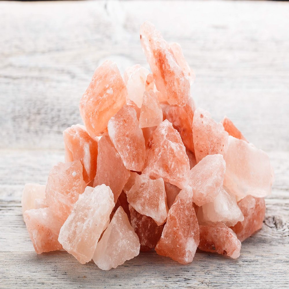 Aapkidukan Himalayan Rock Salt Chunks 400 GM - 100% Best Quality ( Size 3-5 inch )