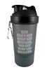 ALLIED SALES INDIA SG -301 Gym Shaker with Protein Compartment ; 600 Ml view 1