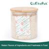 O2frepak 50-Pack 300CC Food Grade Oxygen Absorbing Rectangular Red Reusable Simple Pouch Packets for Home Made Jerky and Long Term Food Storage view 3