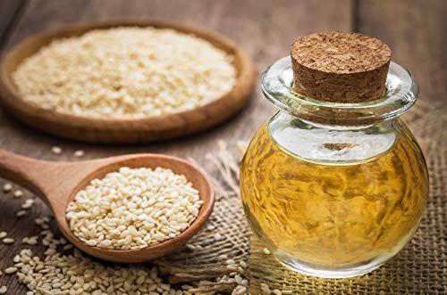 Aapkidukan White Sesame Seed Oil - 800 Ml | White Til Oil /Safed Til Oil