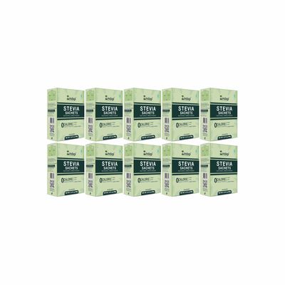 Zindagi Stevia Sugar Free Sachets | Zero Calorie & Diabetic Friendly Sweetener | Natural Sugar Substitute | 1000 Sachets