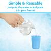 Arctic Flex Ice Cup - Cold Therapy Massage Tool - Small, Reusable and Freezable - for Men, Women, Pain, Inflammation, Sprains, Strains - for Muscle Spasms, Weakness and Stiffness (Two Pack) view 4