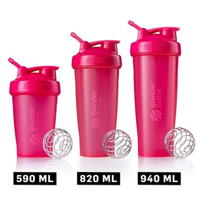 BlenderBottle Protein Shaker (Classic 32oz ( 960ml ), Pink)
