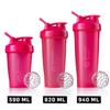 BlenderBottle Protein Shaker (Classic 32oz ( 960ml ), Pink) view 1