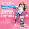 Magic Shoe Deodorizer Powder - Foot Powder Shoe Odor Eliminator For Kids Smelly Feet - 8 oz Bubble Gum Scent view 4