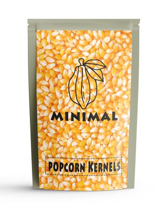 Minimal Popcorn Kernels - 5Kg (Ready to Pop, Makes Delicious and Crunchy pop Corn, Enjoy with Our Range of seasonings, Product of India, Ready to pop Butterfly Popcorn)