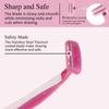 Kai Can Premium Body &Bikini Razor for Women- Pack of 5 super sharp razor blade made By japan view 4