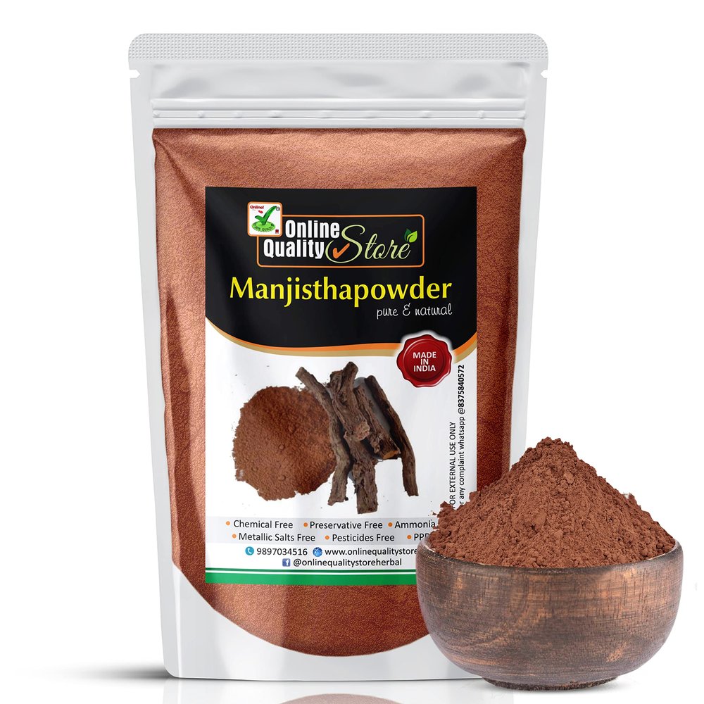 Online Quality Store manjistha powder for skin |manjistha powder |manjistha powder organic |manjistha powder pure |rubia cordifolia powder |Organic Manjistha |manjistha powder for face,250g