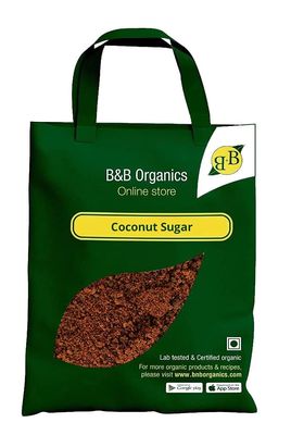 B&B Organics Coconut Sugar(5 kg), Traditional Unrefined sugar/Thengai Sarkarai