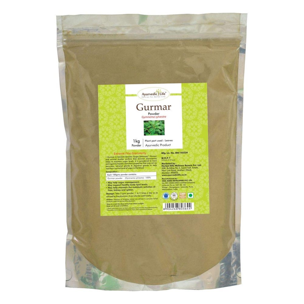 Ayurvedic Life Gurmar Powder - 1 kg powder (Pack of 5)