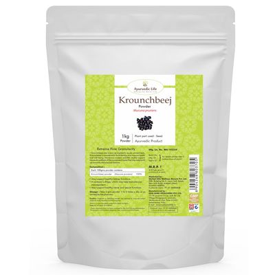 Ayurvedic Life Krounchbeej Powder - 1 kg powder (Pack of 5)