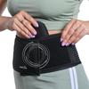 Wonder Care Polyester Umbilical Black Hernia Belt Pain Relief Support Brace With 1 Removable Compression Pad For Men & Women (S) view 3