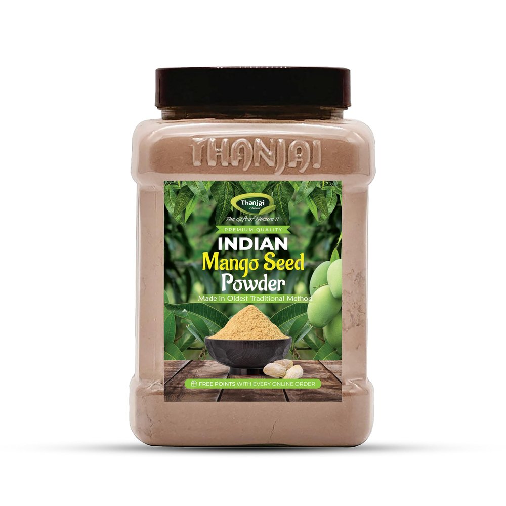 Thanjai Natural 500Grams Mango Seed Powder 100% Natural, Made in Oldest Traditional Method, No Preservatives