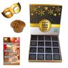BOGATCHI Happy New Year 2019 Gift Hamper Combo,16pcs + Plum Cake, 1 pcs + Happy New Year Card + Free New Year Party Mask view 1