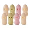 whatUneed Travel Toothbrush Head Cover Silicone Antibacterial Protect Case (Set of 8) view 1