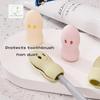 whatUneed Travel Toothbrush Head Cover Silicone Antibacterial Protect Case (Set of 8) view 4