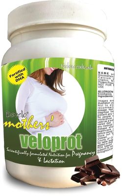 Develo Pregnancy & Lactation Protein Powder, Supplement for Pregnant Women & Lactating/Breastfeeding Mothers -1kg (Chocolate)