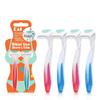 Kai Bikini line Japanese Razor for Women with Aloe Vera and Vitamin E Moisture Strip - Pack of 2 (4 Pieces) view 1