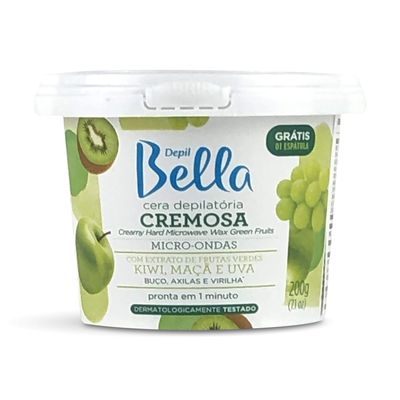 Depil Bella Microwave Creamy Green Fruits wax 200 grs
