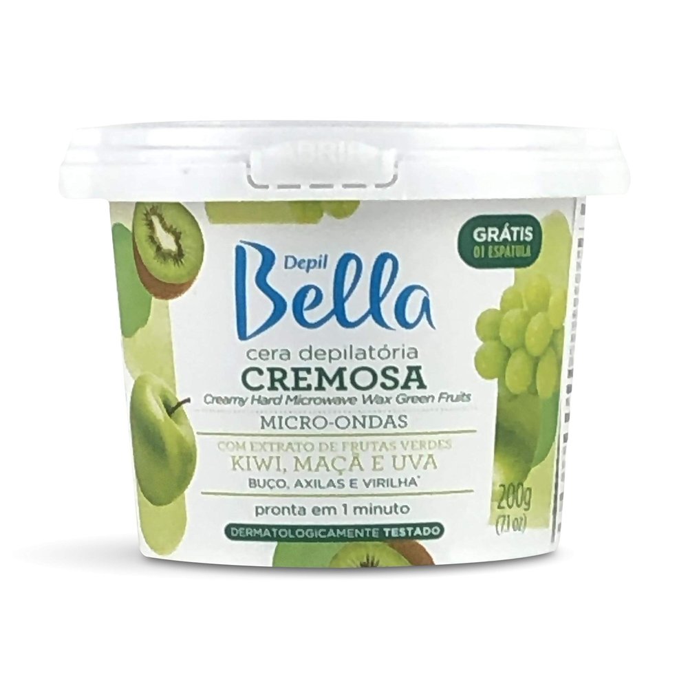 Depil Bella Microwave Creamy Green Fruits wax 200 grs