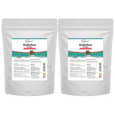 Way2Herbal Gokshur Powder 1 Kg (1 Kg Pack of 2)