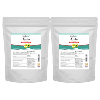 Way2Herbal Amla Fruit Powder | Amlaki Powder For Immunity - 1 Kg Each (Pack of 2)