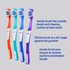 aquawhite STARCOP Toothbrush, Central Cup shaped Bristles (Buy 3 Get 1 Free) view 3