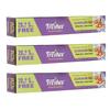 Freshee 25m Aluminium Silver Kitchen Foil Roll Paper Pack of 3|11 Micron Thick|Food wrap|Disposable Food Parcel|Fresh Food view 1