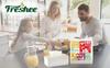 Freshee 50 Pulls 2 Ply Luncheon Napkin Tissue Paper, Hygience And Fresh Tissue Made With 100% Virgin Fibre, Skin Friendly Disposable Tissue view 4