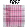 Hand Scrubber Pad Regular (12Pcs) WITH CHECK DUSTER CLOTH FREE view 4