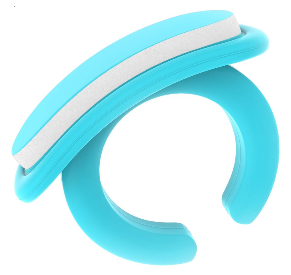 Wearable Baby Nail File with a Ring for Your Finger I Very Useful Baby Nail Care Set for Newborns I 18 Snap-Off Disposable Files/Baby Nail File (0 Months+)