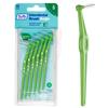 Tepe Adult Interdental Brush Angle, Angled Manual Dental Brush For Teeth Cleaning, Pack Of 6, 0.8 Mm, Large Gaps, Green view 1