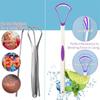 Tongue Scraper Cleaner With Travel Handy Case For Healthy Oral Care, Easy To Use Antimicrobial Sweeper, Help Fight Bad Breath view 4