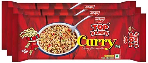 Big Bazaar Combo - Top Ramen Curry Veg, 280g (Buy 2 Get 1, 3 Pieces) Promo Pack