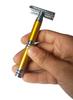 Foreign Holics Perimum Quality Long Handle Golden Safety Razor For Men (Golden) view 1