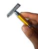 Foreign Holics Perimum Quality Long Handle Golden Safety Razor For Men (Golden) view 2