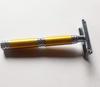 Foreign Holics Perimum Quality Long Handle Golden Safety Razor For Men (Golden) view 4