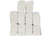Dhwani Enterprise 7800 Pieces Fold Tissue Paper (White, 60 Packet) with Check Duster Cloth view 1