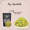 Fruitri Kishmish Seedless Dry Grapes 250g, 100 % Natural Green Raisins Kismish/Green Kismish Dry Fruits Raisins view 3