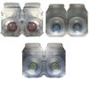 Iconic Eye 3 Pair Blue, Green & Red Contact Lens view 1